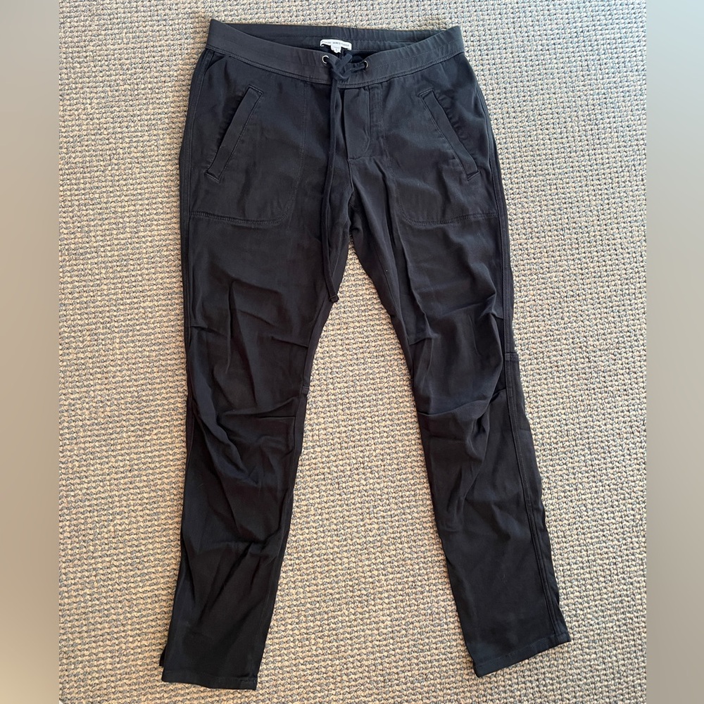 James Perse Soft Black Drape Pant- Size 1 - image 1